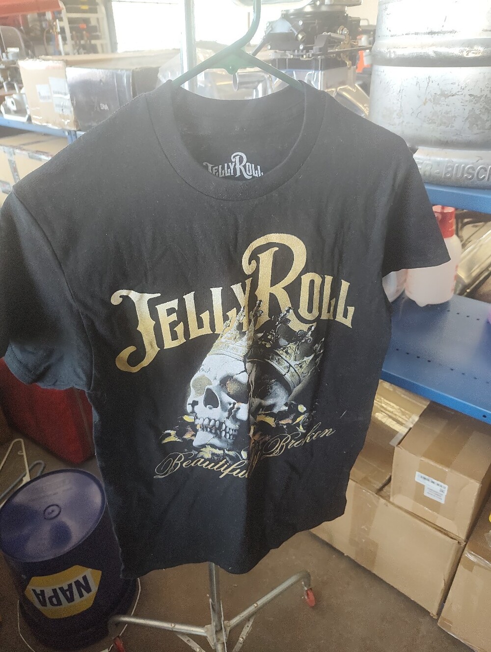 Jelly Roll Black Graphic Short Sleeve Tee